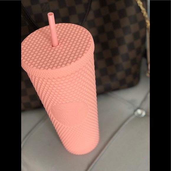 Starbucks Matte 🎀Pink🎀 Studded Tumbler - Picture 3 of 5